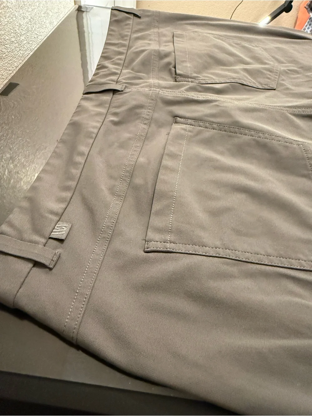 Men's Dress Pants — Charcoal Gray Tailored Taper